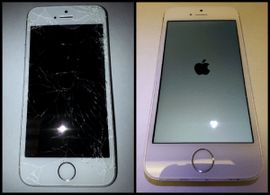 iPhone 5S Cracked Screen Repair