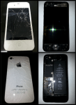 Custom Clear iPhone 4S Repair